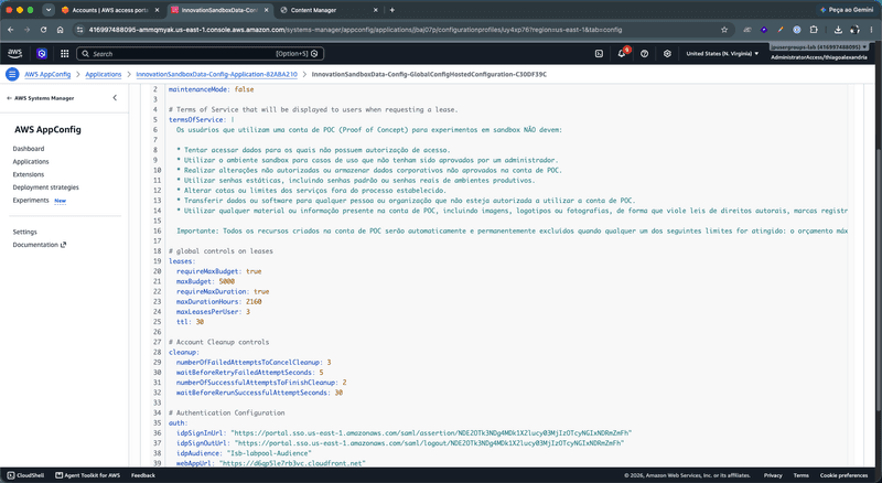 aws-app-config-innovation-sandbox