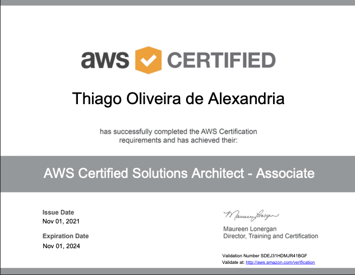 certificado